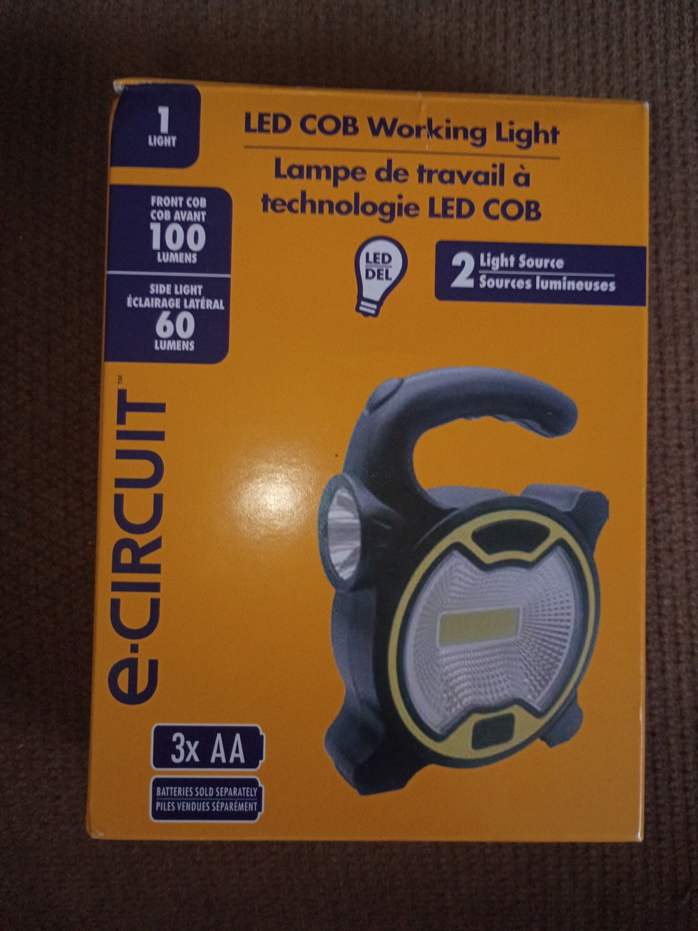 LED COB Working Light - Black and Yellow! New